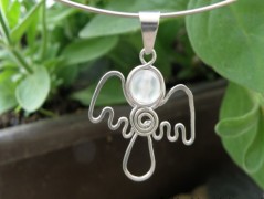 Náhrdelník - černý a modrý