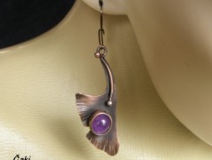 Náhrdelník - černý a modrý