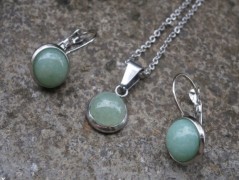 Náhrdelník - černý a modrý