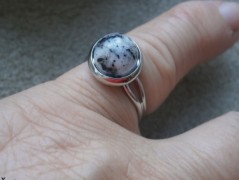 Náhrdelník - černý a modrý