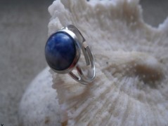 Náhrdelník - černý a modrý