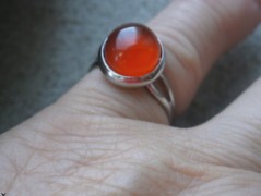 Náhrdelník - černý a modrý