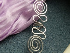 Náhrdelník - černý a modrý