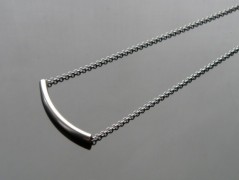 Náhrdelník - černý a modrý