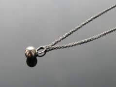 Náhrdelník - černý a modrý