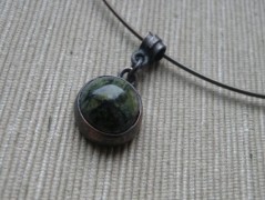 Náhrdelník - černý a modrý