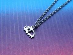 Náhrdelník - černý a modrý