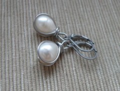 Náhrdelník - černý a modrý