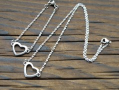 Náhrdelník - černý a modrý