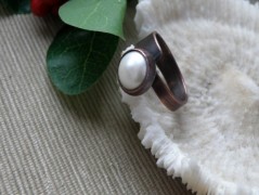 Náhrdelník - černý a modrý