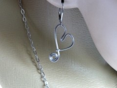 Náhrdelník - černý a modrý