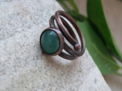 Náhrdelník - černý a modrý