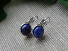 Náhrdelník - černý a modrý