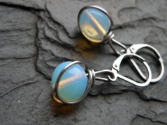 Náhrdelník - černý a modrý