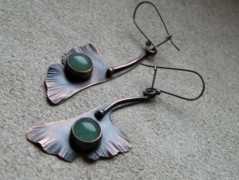 Náhrdelník - černý a modrý