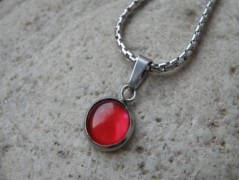 Náhrdelník - černý a modrý