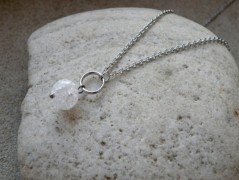 Náhrdelník - černý a modrý