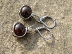 Náhrdelník - černý a modrý