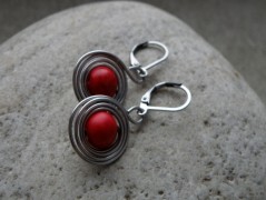 Náhrdelník - černý a modrý