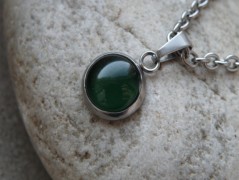 Náhrdelník - černý a modrý