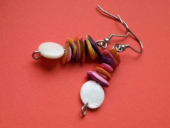 Náhrdelník - černý a modrý