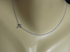 Náhrdelník - černý a modrý