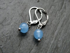 Náhrdelník - černý a modrý