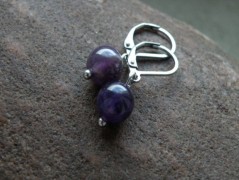 Náhrdelník - černý a modrý