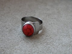 Náhrdelník - černý a modrý