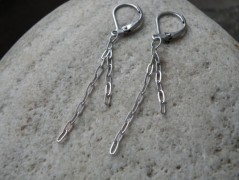 Náhrdelník - černý a modrý