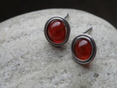 Náhrdelník - černý a modrý