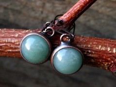 Náhrdelník - černý a modrý