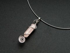 Náhrdelník - černý a modrý