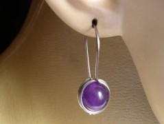 Náhrdelník - černý a modrý