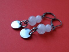 Náhrdelník - černý a modrý