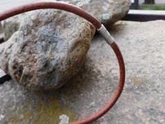 Náhrdelník - černý a modrý