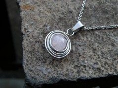 Náhrdelník - černý a modrý