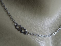 Náhrdelník - černý a modrý