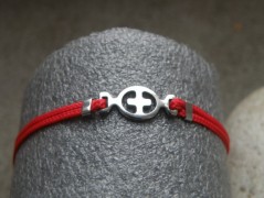 Náhrdelník - černý a modrý