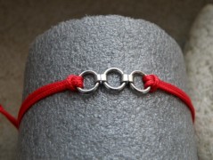 Náhrdelník - černý a modrý