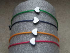 Náhrdelník - černý a modrý