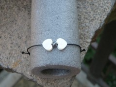 Náhrdelník - černý a modrý