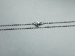 Náhrdelník - černý a modrý