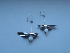 Náhrdelník - černý a modrý