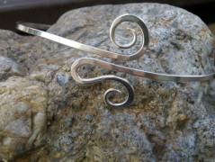 Náhrdelník - černý a modrý