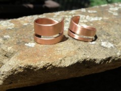 Náhrdelník - černý a modrý