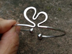 Náhrdelník - černý a modrý