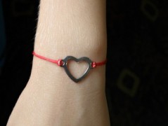 Náhrdelník - černý a modrý