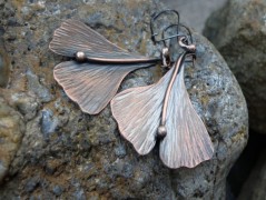 Náhrdelník - černý a modrý