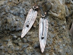 Náhrdelník - černý a modrý